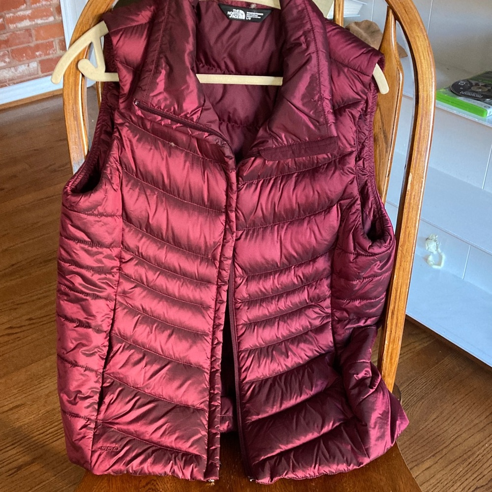 The North Face Maroon Vest large